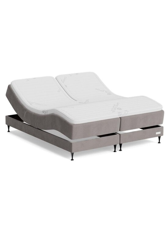 Carpe Diem Beds - Marstrand-moottorisänky Premium Split / Zaragoza-kangas steel 180 x 210 cm / medium - firm - GREY | Stockmann - photo 1