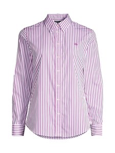 Lauren Ralph Lauren - Jamelko-paitapusero - DK PURPLE/WHITE | Stockmann