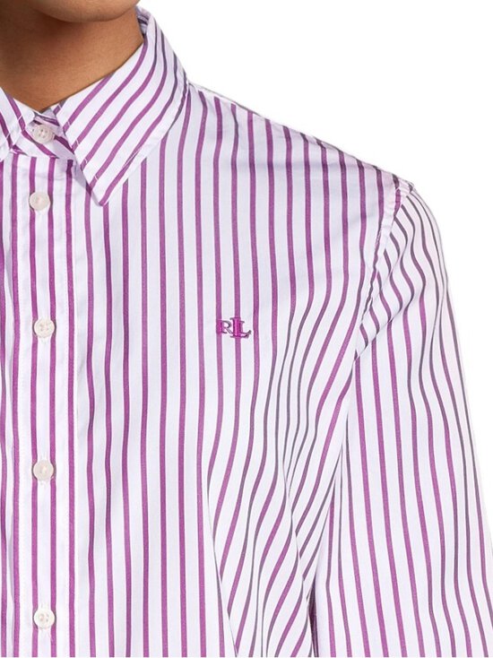 Lauren Ralph Lauren - Jamelko-paitapusero - DK PURPLE/WHITE | Stockmann - photo 4