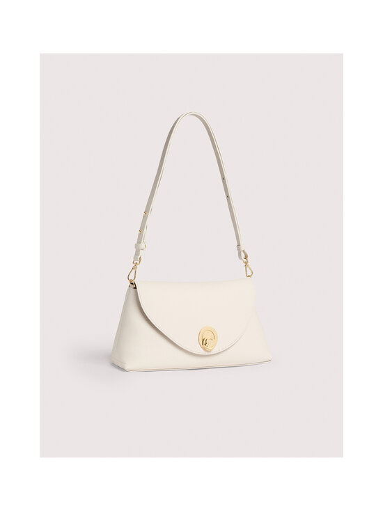 Coccinelle - Nikla Double Grainy Leather -käsilaukku - 685 PEARL/COGNAC | Stockmann - photo 2