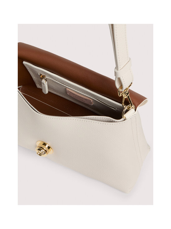 Coccinelle - Nikla Double Grainy Leather -käsilaukku - 685 PEARL/COGNAC | Stockmann - photo 4
