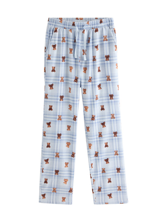 Lindex - Flannel pidžamas bikses - 7325 BLUE | Stockmann - photo 1