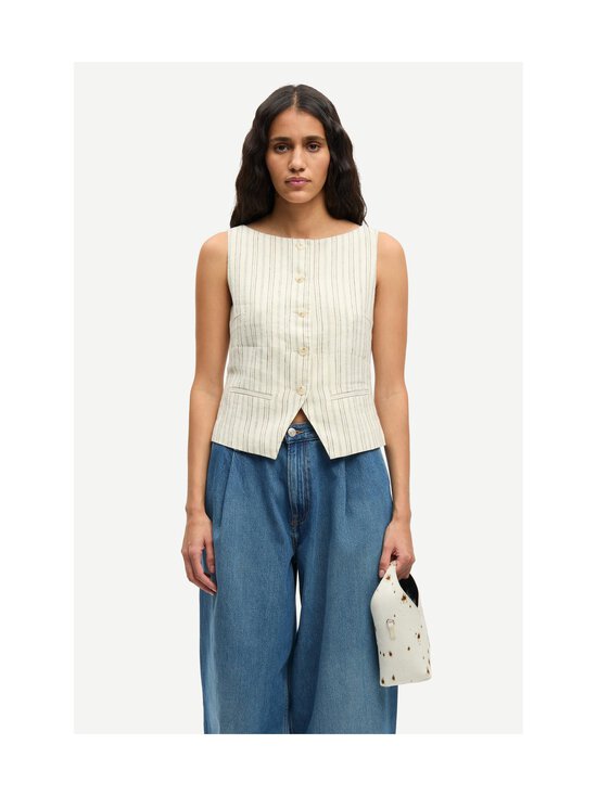 Samsoe Samsoe - Saloves-pellavaliivi - CLR002523 BONE ST. | Stockmann - photo 3