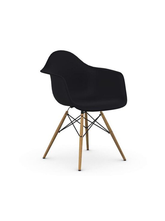 Vitra - Eames DAW RE -tuoli käsinojilla - MUSTA | Stockmann - photo 1