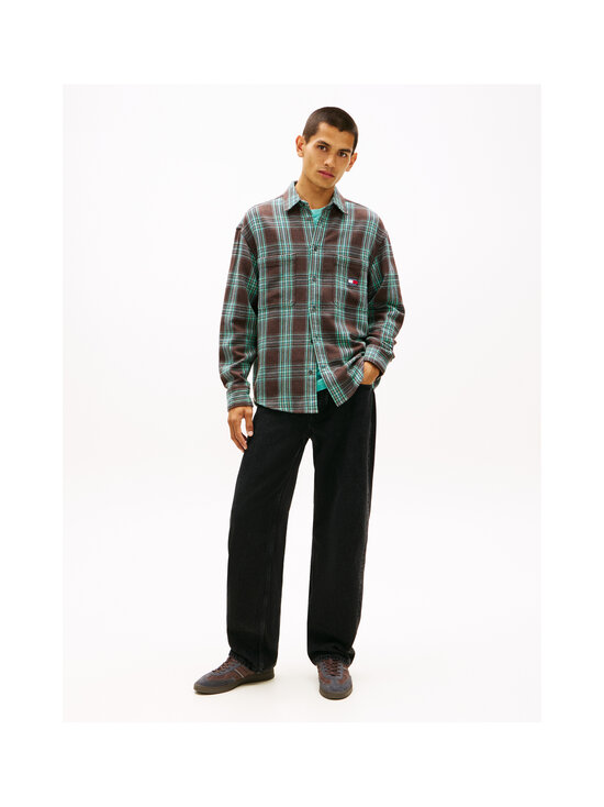 Tommy Jeans - Teksapüksid Jaimie Relaxed Straight Flag - 1BZ DENIM BLACK | Stockmann - photo 4