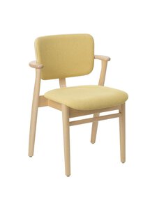 Artek - Domus-tuoli istuin- ja selkänojaverhoiltu Hola-kangas canary / lakattu koivu - YELLOW | Stockmann