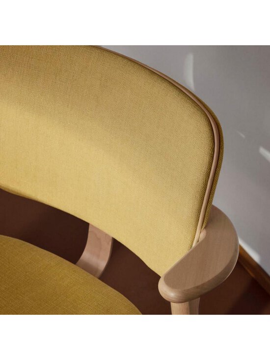 Artek - Domus-tuoli istuin- ja selkänojaverhoiltu Hola-kangas canary / lakattu koivu - YELLOW | Stockmann - photo 5