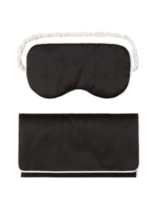 Olivia von Halle - Audrey zīda miega maska - JET BLACK CORE | Stockmann