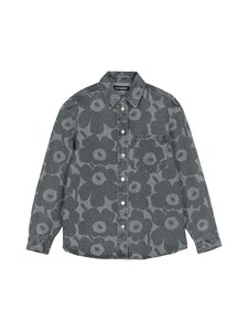 Marimekko - Teksasärk Maridenim Vaihe Unikko - 091 LIGHT GREY Marimekko - Teksasärk Maridenim Vaihe Unikko - 091 LIGHT GREY | Stockmann