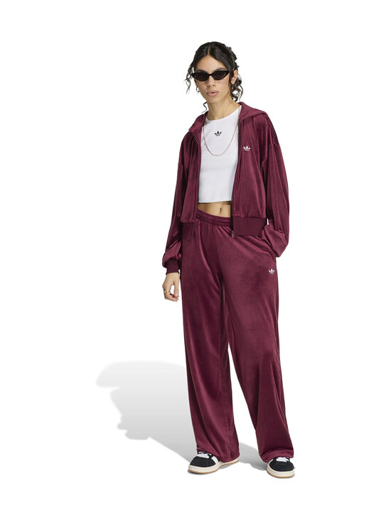 adidas Originals - Ess Velour bikses - KR9178 MAROON | Stockmann - photo 4