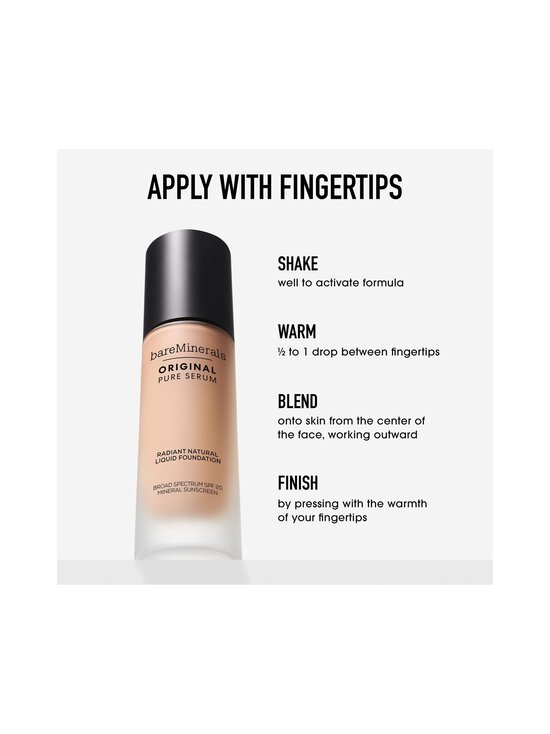 bareMinerals - Original Pure Serum Liquid Foundation tonālais krēms - MEDIUM NEUTRAL 2 | Stockmann - photo 9