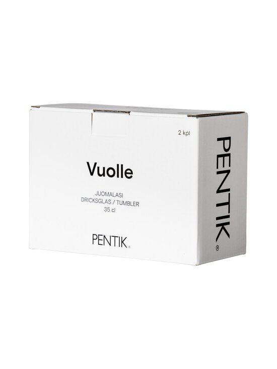 Pentik - Vuolle dzērienu glāzes 2 gab. - CLEAR - photo 2 Pentik - Vuolle dzērienu glāzes 2 gab. - CLEAR | Stockmann - photo 2