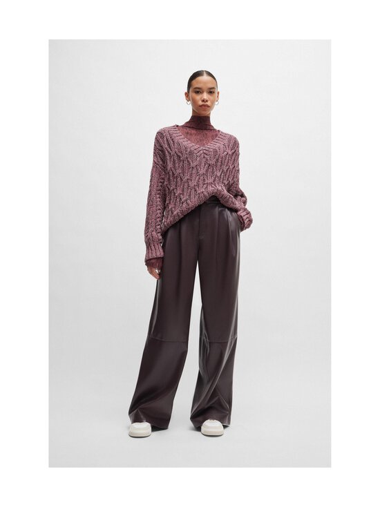 BOSS - Baltimore-nahkasneakerit - 100 WHITE | Stockmann - photo 5