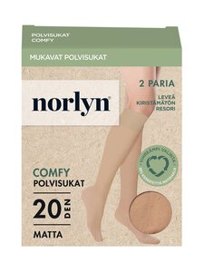 Norlyn - Comfy -polvisukat 20 den, 2-pack - 9202 POWDER | Stockmann