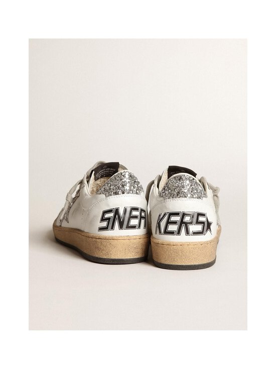 GOLDEN GOOSE - Ballstar-tennarit - 11325 WHITE/ SILVER | Stockmann - photo 2