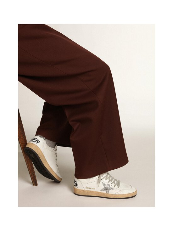 GOLDEN GOOSE - Ballstar-tennarit - 11325 WHITE/ SILVER | Stockmann - photo 5