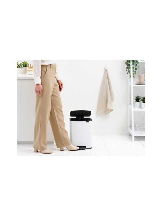 Brabantia - Bo Pedal Bin -roskakori 12 l - WHITE | Stockmann - photo 6