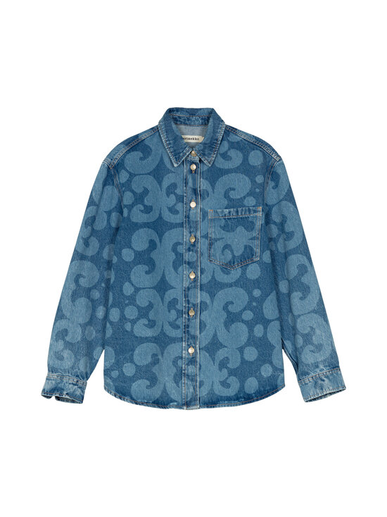 Marimekko - Maridenim Vaihe Keidas džinsa krekls - 502 USED INDIGO | Stockmann - photo 1