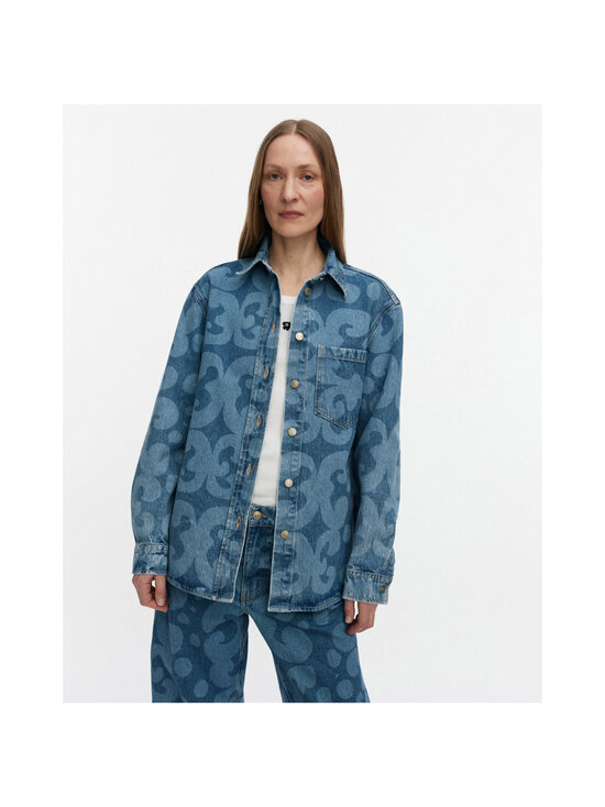 Marimekko - Maridenim Vaihe Keidas džinsa krekls - 502 USED INDIGO | Stockmann - photo 5