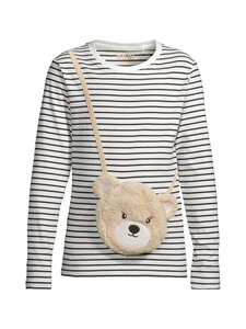 Bogi - Elli trikotāžas krekls - WHITE/OFFBLACK STRIPE | Stockmann