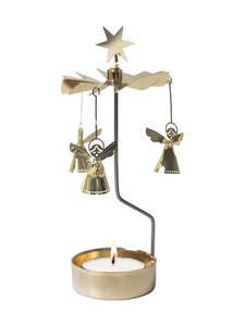 Pluto - Singing Angel Chime sveču karuselis 16 cm - GOLD Pluto - Singing Angel Chime sveču karuselis 16 cm - GOLD | Stockmann