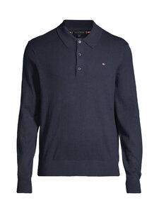 Tommy Hilfiger - Kootud polosärk Pima Organic Cotton Cashmere - DW5 DESERT SKY Tommy Hilfiger - Kootud polosärk Pima Organic Cotton Cashmere - DW5 DESERT SKY | Stockmann