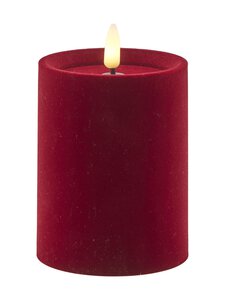 Sirius - Sille Velvet Cherry LED -pöytäkynttilä 10 cm - CHERRY | Stockmann