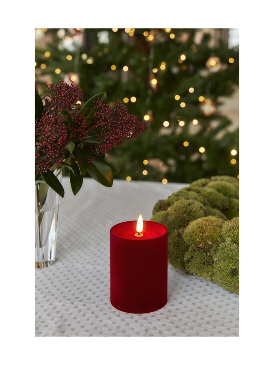 Sirius - Sille Velvet Cherry LED -pöytäkynttilä 10 cm - CHERRY | Stockmann - photo 2
