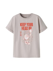 Name It - NkmVux t-krekls - CHATEAU GRAY PRINT:HEAD UP | Stockmann