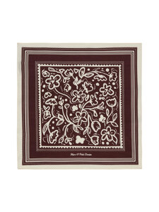 Marc O'Polo - Denim Bandana -huivi - 1545 DARK BROWN_MULTI_03 | Stockmann