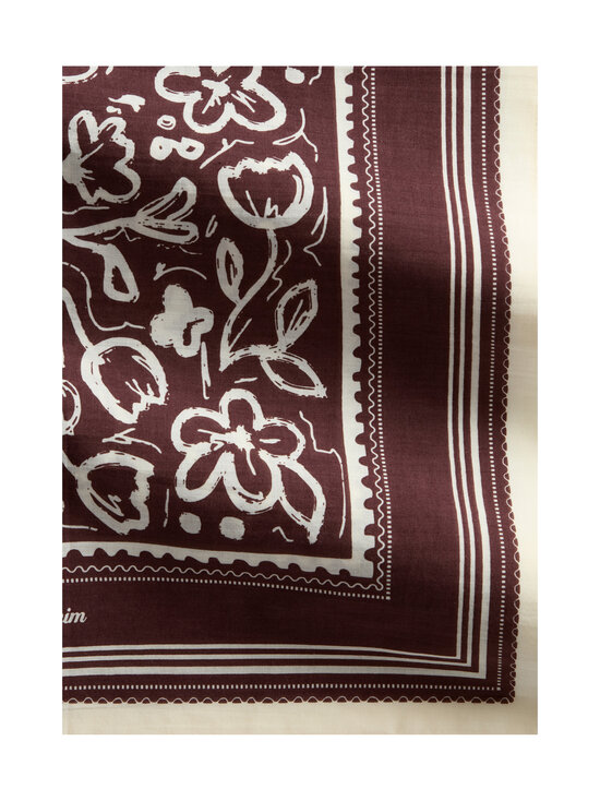 Marc O'Polo - Denim Bandana -huivi - 1545 DARK BROWN_MULTI_03 | Stockmann - photo 2