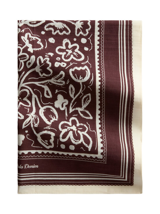 Marc O'Polo - Denim Bandana -huivi - 1545 DARK BROWN_MULTI_03 | Stockmann - photo 3