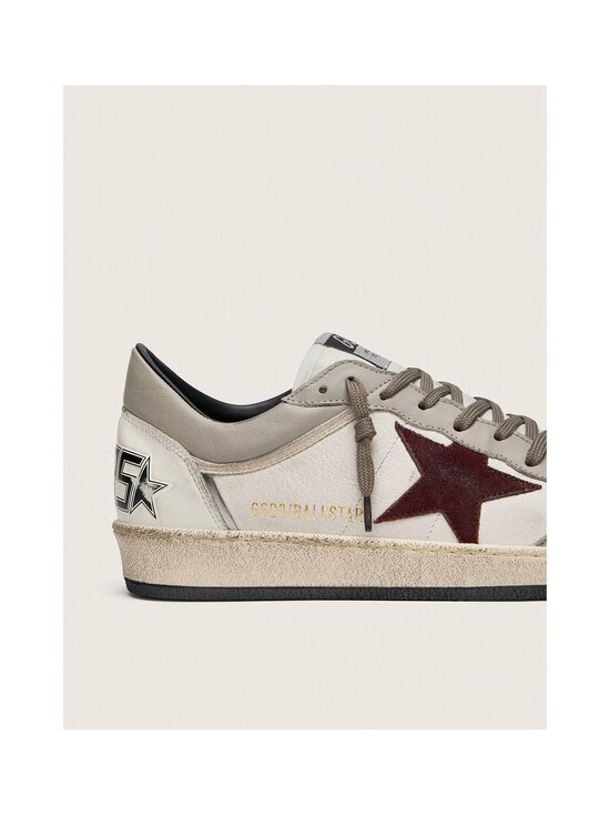 GOLDEN GOOSE - Ballstar-sneakerit - WHITE/DOVE/BORDEAUX | Stockmann - photo 5