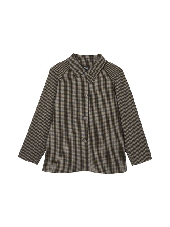 A.P.C - Ambre Mac viegls mētelis - CAA BROWN - photo 1 A.P.C - Ambre Mac viegls mētelis - CAA BROWN | Stockmann - photo 1