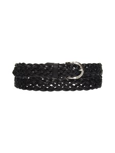 A+more - Fortaleza-nahkavyö 2,5 cm - BLACK A+more - Fortaleza-nahkavyö 2,5 cm - BLACK | Stockmann