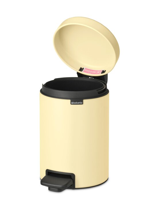 Brabantia - Pedaaliga prügikast NewIcon, 3 l - MELLOW YELLOW - photo 4 Brabantia - Pedaaliga prügikast NewIcon, 3 l - MELLOW YELLOW | Stockmann - photo 4