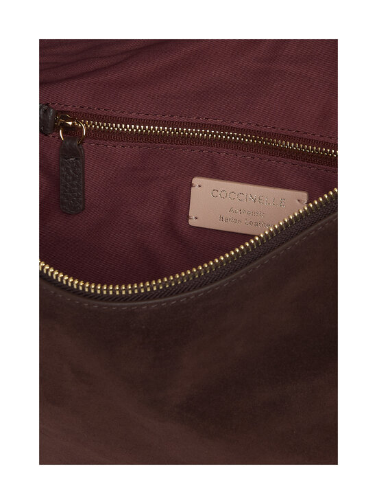 Coccinelle - Thess Suede Bimaterial -käsilaukku - W20 BRUNETTE/BRUNET | Stockmann - photo 3