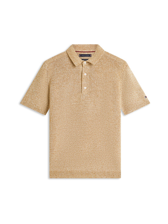 Tommy Hilfiger - Spread Collar Mouline polo krekls - RBT SANDALWOOD MULTI | Stockmann - photo 1