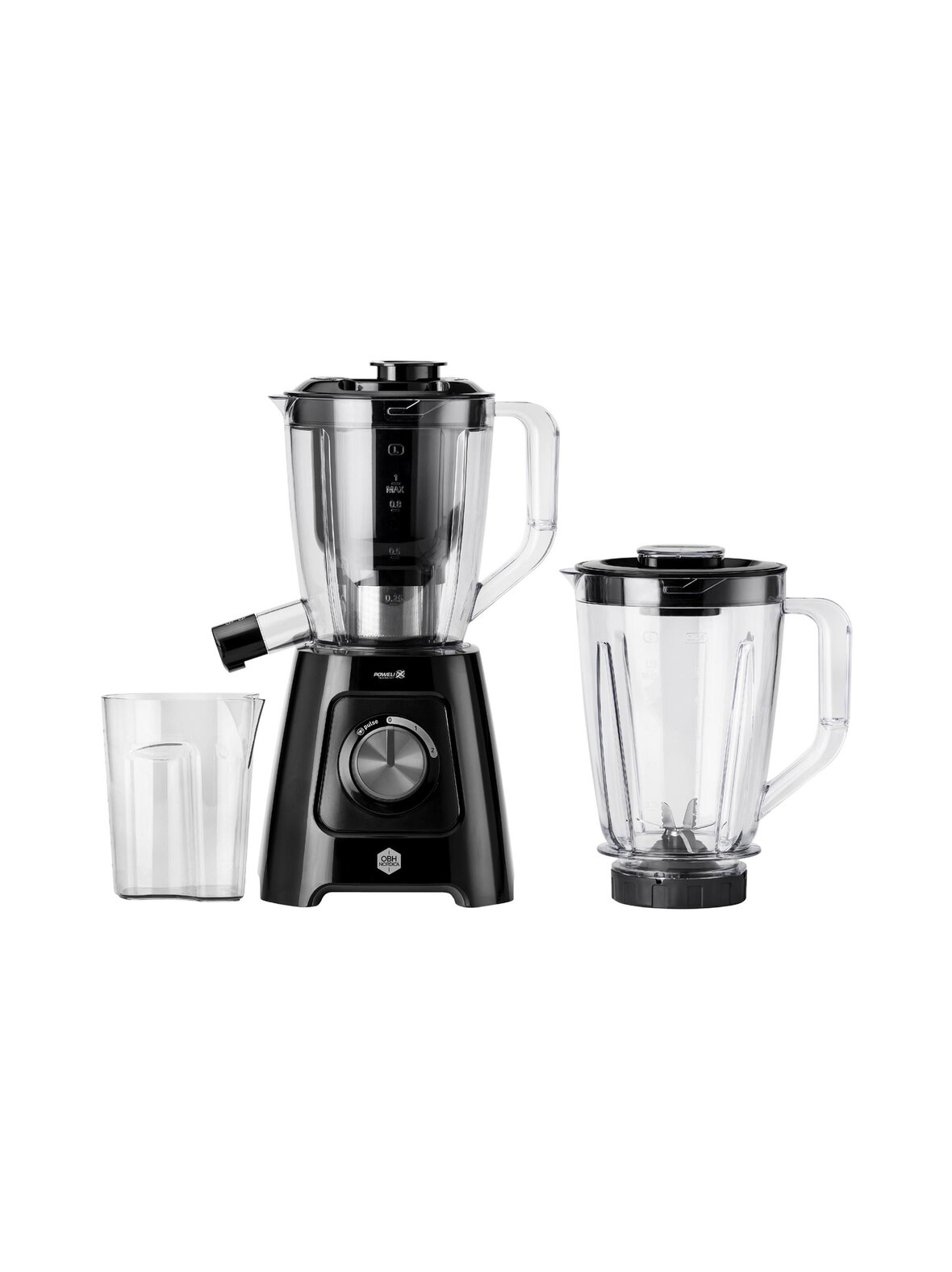 Blendforce- tehosekoitin ja mehupuristin 1,25 l, 600 W