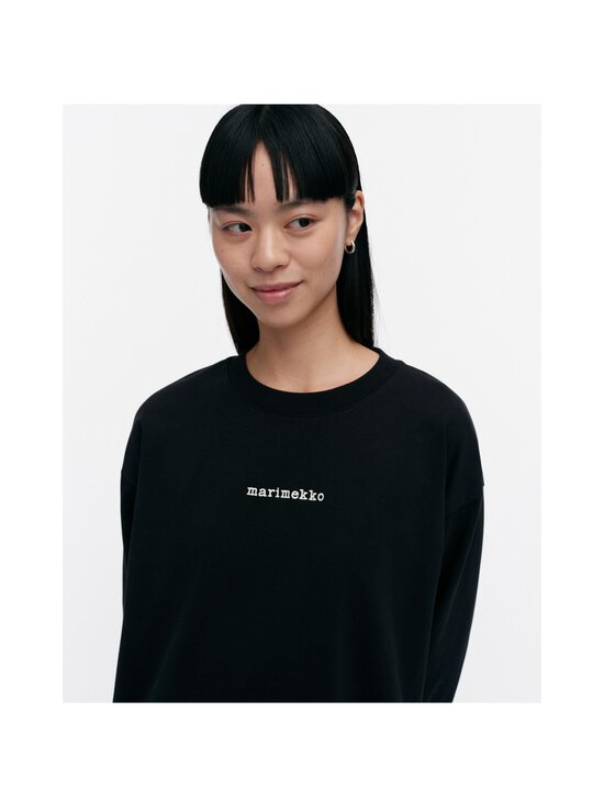 Marimekko - Reunat Logo Placement Kioski Jersey -paita - 919 BLACK, OFF WHITE - photo 8 Marimekko - Reunat Logo Placement Kioski Jersey -paita - 919 BLACK, OFF WHITE | Stockmann - photo 8