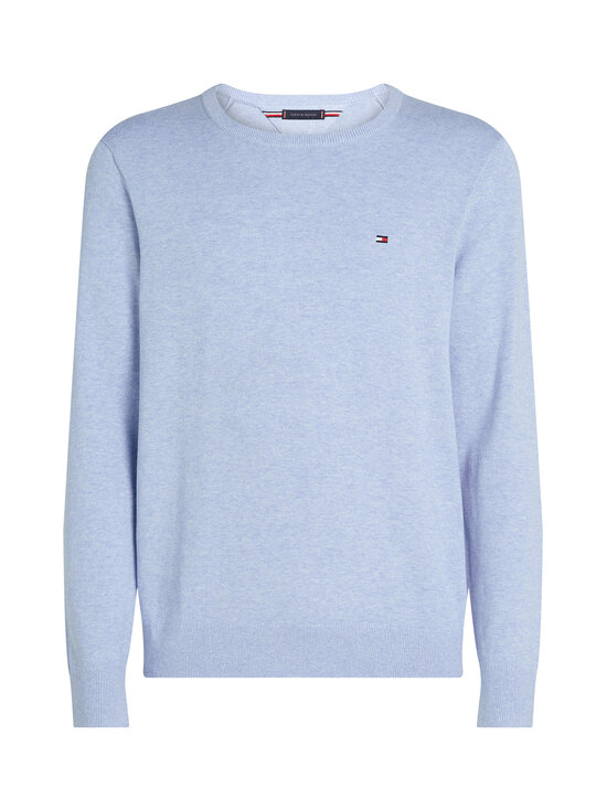 Tommy Hilfiger - Kampsun Essential Cotton Crew - DV5 VESSEL BLUE HEATHER | Stockmann - photo 1