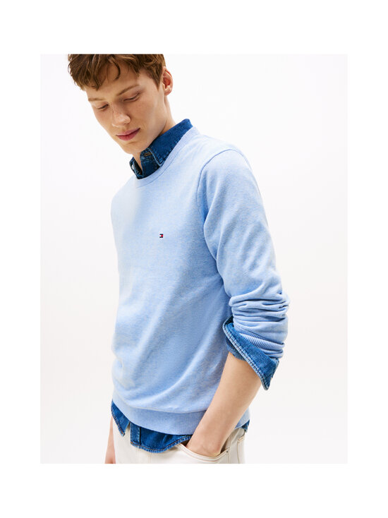 Tommy Hilfiger - Kampsun Essential Cotton Crew - DV5 VESSEL BLUE HEATHER | Stockmann - photo 6