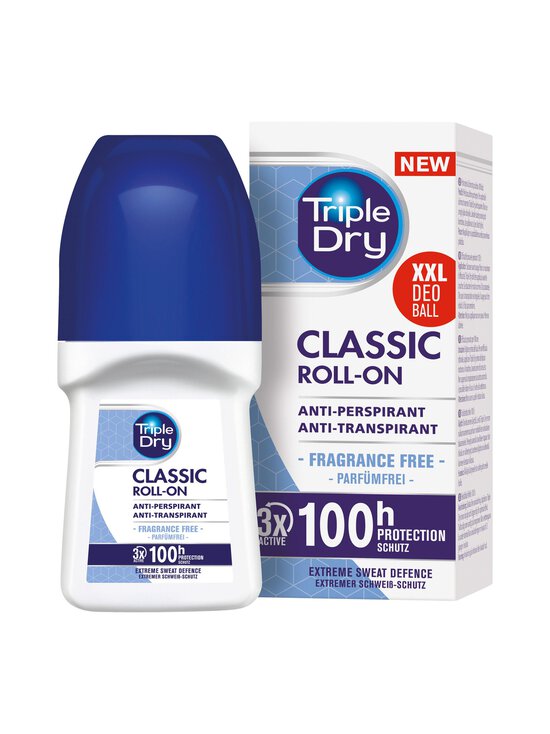Classic Roll-On Antiperspirants 100 h bez smaržas dezodorants 50 ml