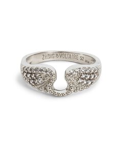 Zadig&Voltaire - Rock-messinkisormus - 027 SHINY SILVER Zadig&Voltaire - Rock-messinkisormus - 027 SHINY SILVER | Stockmann