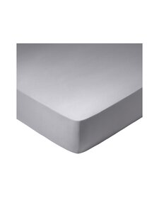 Schlossberg - Voodilina Satin Noblesse Uni,  240 x 280 cm - ACIER | Stockmann