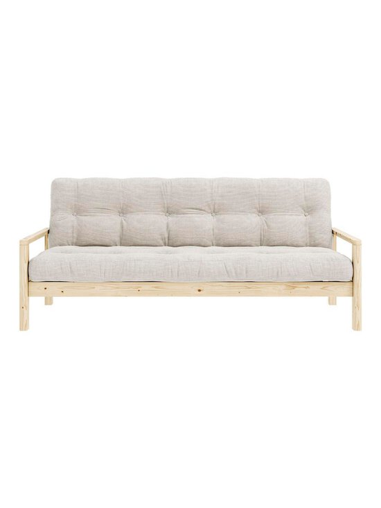 Karup Design - Knob-futonsohva Corduroy-kangas ivory/mänty L 205 cm - WHITE | Stockmann - photo 2