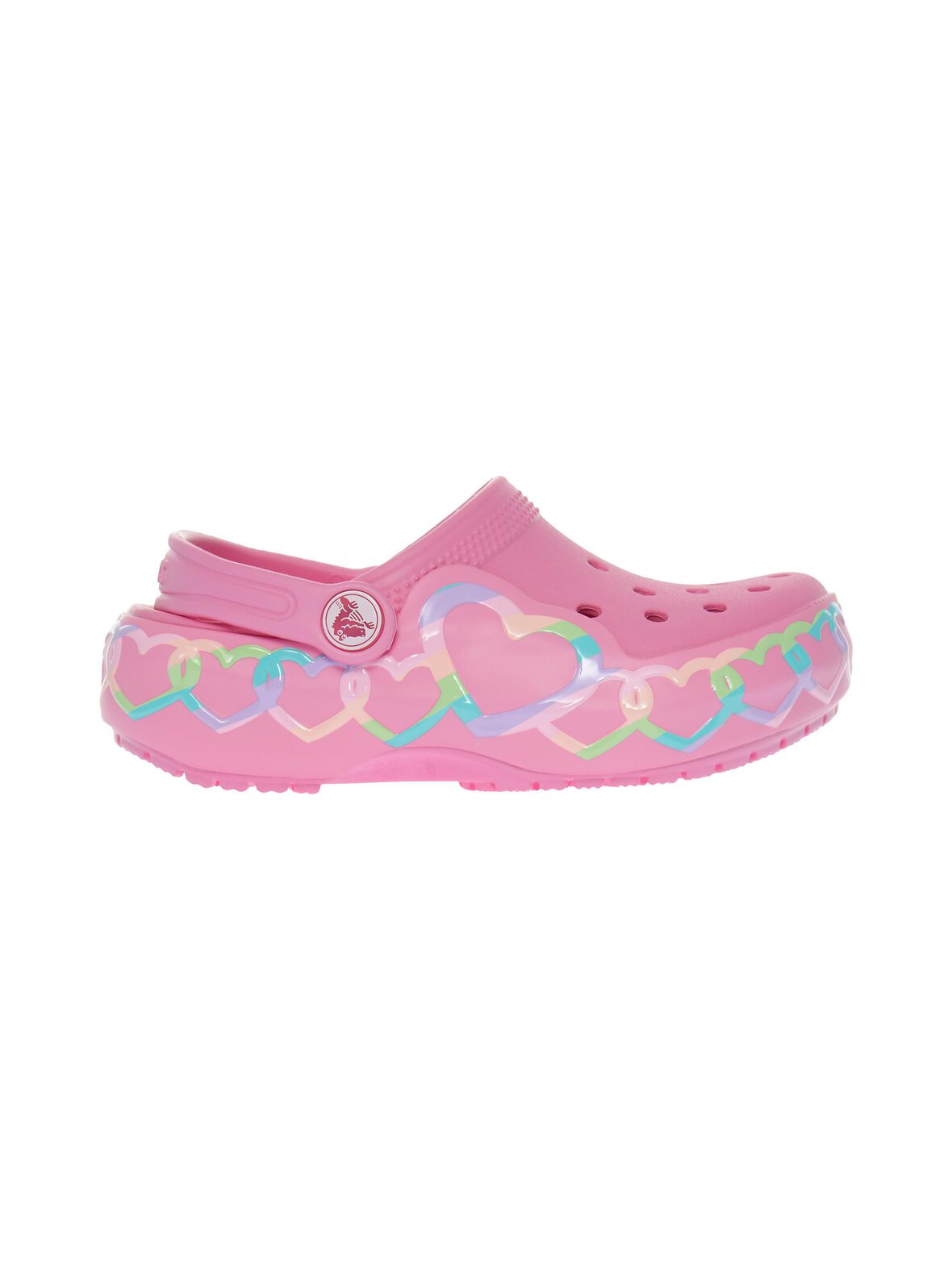Classic Heart Lights Clog Kids -pistokkaat