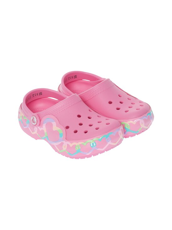 Crocs - Classic Heart Lights Clog Kids -pistokkaat - PINK LEMONADE | Stockmann - photo 5