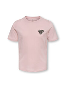 KIDS ONLY - KogRexi Statement Heart T-krekls - PALE LILAC PRINT:LEO HEART | Stockmann