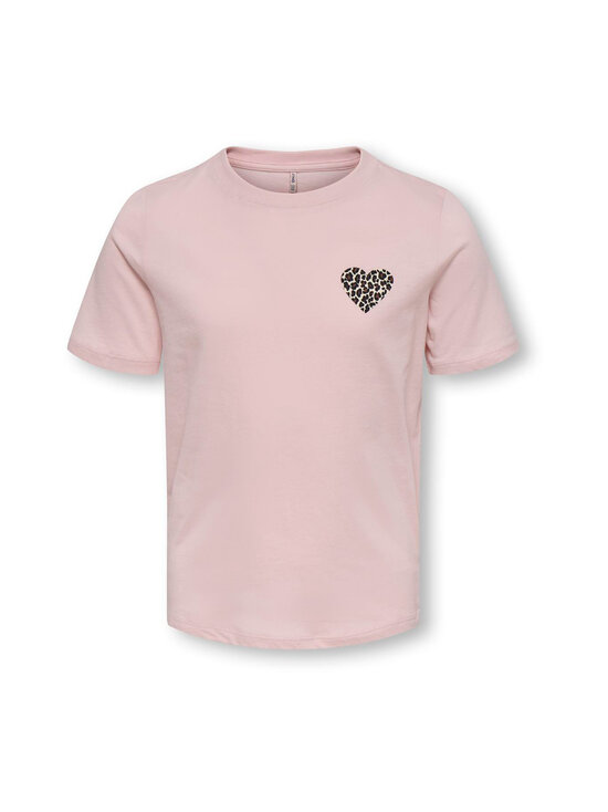 KIDS ONLY - KogRexi Statement Heart T-krekls - PALE LILAC PRINT:LEO HEART | Stockmann - photo 1